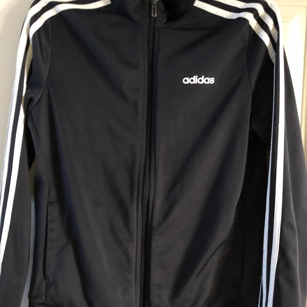 Adidas track jacket and sports top